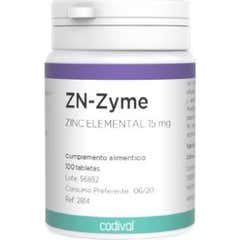 Codival Zn-Zyme 15mg 100comp