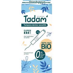 Tadam' Tampões Dermo-Sensitivos com Aplicador Super 14 unid.