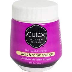 Cutex Sponge Polish Remover Twist &amp; Scrub 5ml