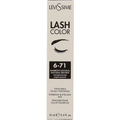 Levissime Lash Tintura de Pestanas e Sobrancelhas 6-71 Castanho Natural 15 ml