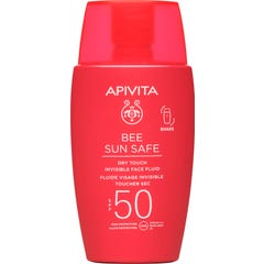 Apivita Bee Sun Safe Fluido Facial Hidratante Spf50 50ml