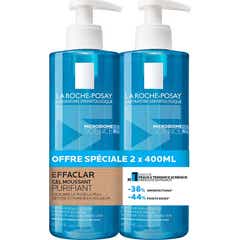 La Roche-Posay Gel Espumante Purificante Eficaz La Roche-Posay 2x400ml