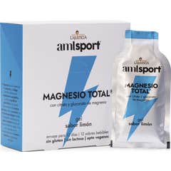 AMLSport Magnésio Total Gel de Limão 12x20ml