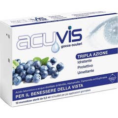 Euritalia Pharma Acuvis Gotas Oculares 10x0,5ml