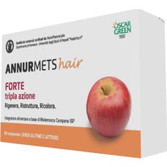 Annurmets Hair Forte Triple Acción 60comp