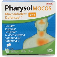 Pharysol Mocos 2 En 1 Mucosidades y defensas 10ud