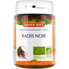 Super Diet Black Radish Orgânico 80 comprimidos