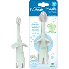 Dr. Brown'S Escova Primeiro Dente e Gengiva Hortelã 1 Unidade