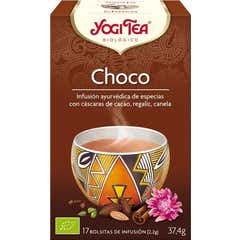 Chá de Yogi chocolate 17 sacos