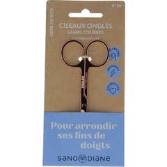 Sanodiane Tijera de Uñas 80 Curva Rosa 1ud