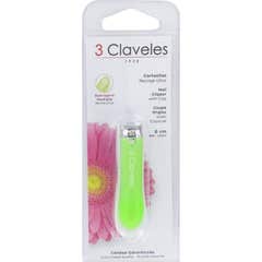3 Claveles Cortauñas con Capsula 6cm 1ud