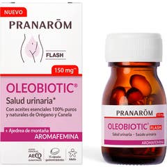 Pranarom Aromafemina Oleobiotic Saúde Urinária Flash 15caps