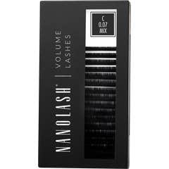 Nanolash Volume Lashes Set Pestanas Postiças 0.07 C Mix 6-13mm