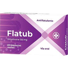 Flatub Simeticone 120mg 20caps