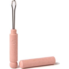 Escurette Limpador de Ouvidos Zero Waste Rosa 1 Unidade