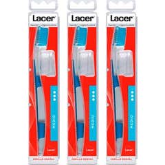 Lacer Escova de Dentes Média 3x2 Unidades