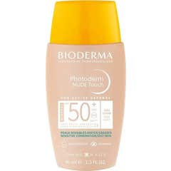 Bioderma Photoderm Nude Touch SPF50+ Cor Muito Leve 40ml