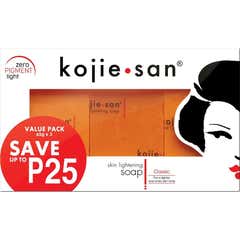 Kojie-San Skin Lightening Kojic Acid Soap 3x65g