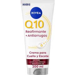 Nivea Q10 Reafirmante + Antirrugas Creme Pescoço e Decote 200 ml