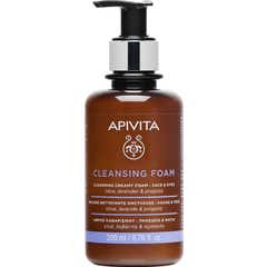 Apivita Espuma de Limpeza Cremosa Rosto e Olhos 200 ml