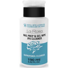 La Rosa Nail Prep Gel Wipe Cleaner IPA 190 ml