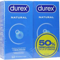 Durex Natural Plus 2x12pcs