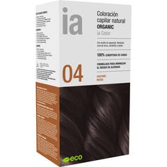 Interapothek Kit Coloração Natural Organic 04 Castanho Médio