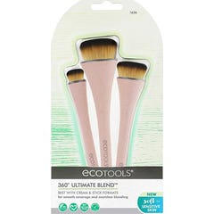 Ecotools 360º Ultimate Blend Brushes 3 peças