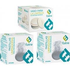 Farline Pack pastilhas de limpeza 2x32 pastilhas + Recargas