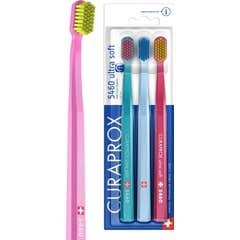 Curaprox Escova Dentes 5460 Ultra Soft 3 Unidades