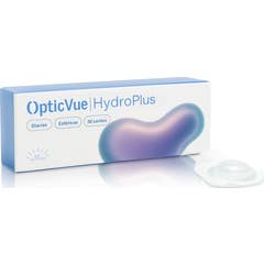 Opticvue HydroPlus Lentes Contacto Diário Esfé -3.50 30 Unidades
