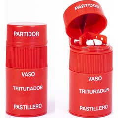 Ortoprime Triturador Cortador Pastillas 4 en 1