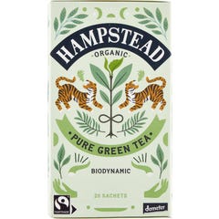 Hampstead Tea Green Tea Infusão Bio 20 Saquetas