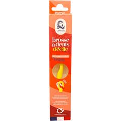 Lamazuna Escova de Dentes Suave Amarelo Pastel 1 unid