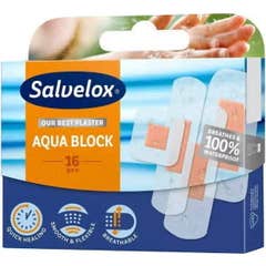 Salvelox Aqua Block Aposito Adhesive 16 Unidades