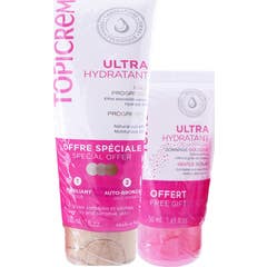 Topicrem uh progre bronzeamento 200ml+ esfoliante esfoliante