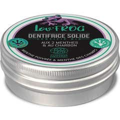 Creme Dental Orgânico Lov'Frog 2 Menta e Carvão Vegetal 50g
