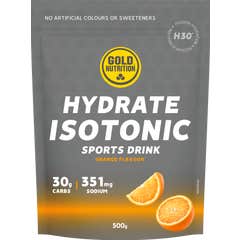 Gold Nutrition Hydrate Isotonic H30 Naranja 500 g