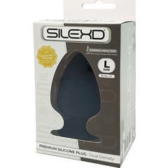 Silexd Nro 1 Plug Anal Silicone Premium Silexpan TL 1 Unidade