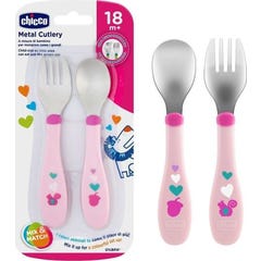 Chicco Easy Meal Talheres Inox 2 Unidades