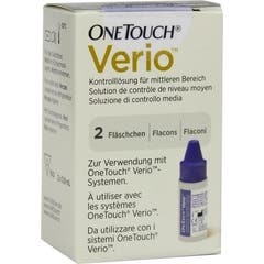 LifeScan OneTouch Verio Control Solución 2x3,8ml