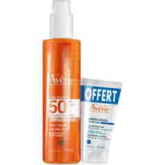 Avène Pack Spray Solar SPF50 Invisível + Pós-Solar 200+50 ml