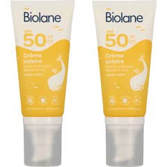 Biolane Expert Creme Solar Bebé SPF50 2x50 ml