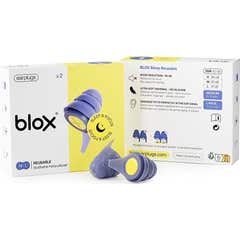 Blox Sleep & Focus Tampões Reutilizáveis M/L 1 Par