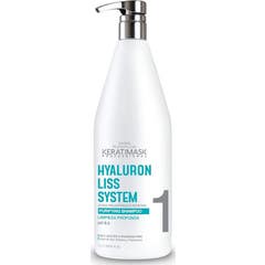 Be Natural Keratimask Champô Limpeza Profunda 1000 ml