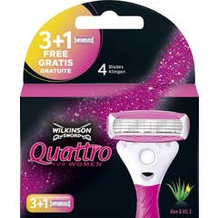 Wilkinson Sword Quattro For Woman Máquina de Barbear 4 un.