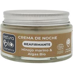NaturaBio Cosmetics Creme Noite Reafirmante Funcho & Algas 50 ml