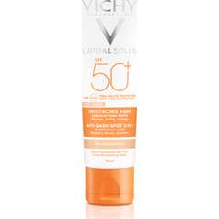 Protetor anti-manchas Vichy Ideal Soleil 3 em 1 SPF50 + 50ml