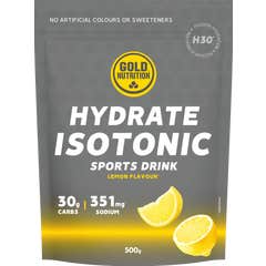 Gold Nutrition Hydrate Isotonic H30 Limón 500 g