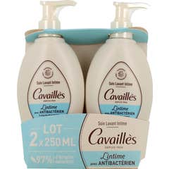 Rogé Cavailles Gel per l'Igiene Intima Antibatterico 2x250ml